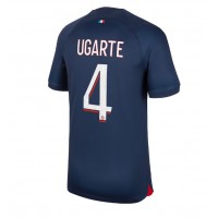 Fotbalové Dres Paris Saint-Germain Manuel Ugarte #4 Domácí 2023-24 Krátký Rukáv